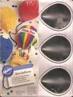 Wilton Cake Pan: Mini Balloons/Cool Critters - Mice, Insects, Turtles, Ladybugs (2105-2024, 1992)
