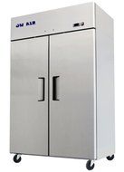 JW AIR 2 Door 52 inch Reach in Stainless Steel Commercial Refrigerator N2