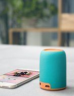 IRISTIME Generic Minikin portable Bluetooth speaker Blue(M)1 N9