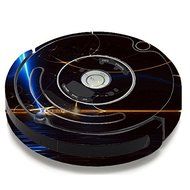 Skin Decal Vinyl Wrap For IRobot Roomba 650 655 Vacuum / Abstract Light Tracers