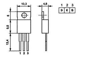 Transistors silicon 2T709B2 USSR 1 pcs N2