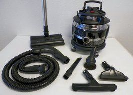 THE LATEST FILTER QUEEN MAJESTIC CANISTER VACUUM W/ CHARCOAL FILTERS &amp; MORE! N3