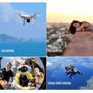 VSSPEED Panoramic 360 Mini WiFi Video Camera 2448P 60fps 16MP Photo 3D Sports DV VR Video And Image N6