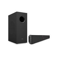 AXESS 2.1 Soundbar with Wired Subwoofer 2.1-Channel Home Theater Speaker System, Black (SBBT1211) N3