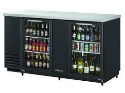 Turbo Air TBB3SG 23 cu. ft. Back Bar with Forced Air Cooling System Fluorescent Interior Lighting High Density...