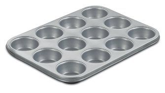 GHMZ Nonstick Bakeware 12-Cup Muffin Pan,Silver