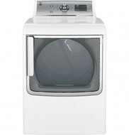 GE White Top Load Laundry Pair with GTW810SSJWS 28" Washer and GTD81GSSJWS 28" Gas Dryer N3