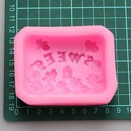 Sher Sweet Flowers Chocolate Silicone Molds,Cake Molds,Soap Molds,Decoration Tools Bakeware N5