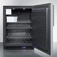 Summit SPFF51OSSSHVIM 24" Compact Upright Freezer with 4.72 cu. ft. Capacity Weatherproof Design Digital Thermostat... N2