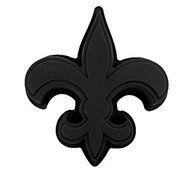 Fleur de Lis Black Cake Pan &amp; Stand by Bakins Silicone Cake Pans
