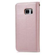 S7 Case,Samsung Galaxy S7 Case - Wallet Embossed Flowers Smart Magnetic Close High Quality Premuim PU Leather... N15
