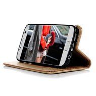 S7 Case,Samsung Galaxy S7 Case - Wallet Embossed Flowers Smart Magnetic Close High Quality Premuim PU Leather... N16