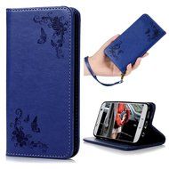 S7 Case,Samsung Galaxy S7 Case - Wallet Embossed Flowers Smart Magnetic Close High Quality Premuim PU Leather... N17