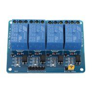 Docooler 5V Active Low 4 Channel Relay Module Board for Arduino PIC AVR MCU DSP ARM N5