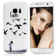Badalink Galaxy S7 Case Shock-Absorbing Drop Protection TPU Bumper Protective Back Cover Slim-Fit Flexible Easy... N93