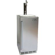 Perlick HP15TO-3-1L 15" Outdoor Beer Dispenser with Rapidcool Forced Air Refrigeration System Stainless Steel...