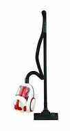 Daewoo RCC-11C 1.5L /1600W Canister Vacuum Cleaner, Red/White