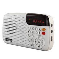 Rolton Portable Digital MP5 Player TF USB Disk Radio Speaker(Blue) N2