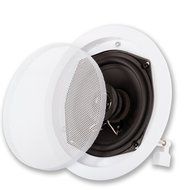 Acoustic Audio R191 5.25-Inch Round 2 Way Speaker (White)
