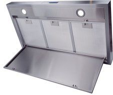AKDY 36" Kitchen Wall Mount Stainless Steel Range Hood AZ-62790PS2 w/Baffle Filters N7
