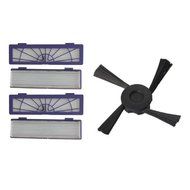 Mikey Store Set of 6PC Filter+ 3PC Side Brushes Replacement for Neato Botvac 70e 75 80 85 (A) N2