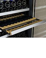 FlexCount Series 177 Bottle Single Zone Freestanding Wine Refrigerator N7