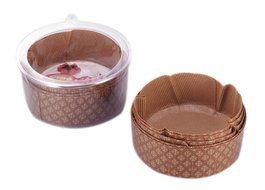 Parukinzoku Beikuritchi Paper decoration cake baked type 21cm 5 pieces D-1901