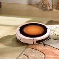 CleanMate QQ6 Vacuum Cleaning Robot - Gold with Mop N2