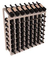 Wine Racks America Ponderosa Pine 8 Column 8 Row Display Top Kit. 13 Stains to Choose From! N12