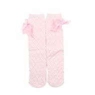 Phoneix Kids Socks Cotton Socks Knee High Bowknot Long Socks N4