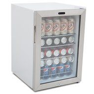 Whynter BR-091WS Beverage Refrigerator with Lock, 90 Can Capacity, Stainless Steel N9