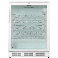 Summit SWC6GWLBI White 24" Built-In Under-Counter Wine Cellar with 51 Bottle Capacity Interior Light and Tempered... N3