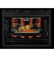 GE PT7050DFWW Profile 30" White Electric Single Wall Oven - Convection N6