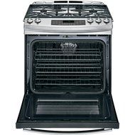 GE JGS750SEFSS 30" Stainless Steel Gas Slide-In Sealed Burner Range - Convection N5