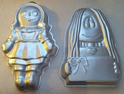 2 Novelty Cake Pans - Raggedy Ann - Cathy - Retired