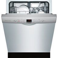 Bosch SGE53U55UC 24" 300 Series Energy Star Rated Dishwasher with 13 Place Setting Capacity in Stainless Steel N2