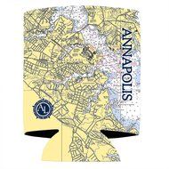 Altered Latitudes Annapolis Chart Standard Beverage Cooler (4-Pack) N2