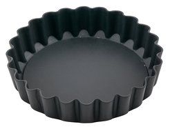 Winco FQP-4 2 piece/set 4&quot; Non-stick, Carbon Steel, Quiche Pan