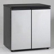 Avanti 5.5 Cu Ft Side-by-Side Refrigerator/Freezer, Stainless Steel