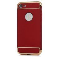 iPhone 7 Case (4.7 inch) - 3 in 1 High Impact Shockproof Anti-slip Lightweight Bumper Plating Frame Oleophobic... N30