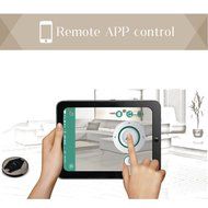 Anself JISIWEI Intelligent Automatic Vacuum Cleaner Robot with 1080p Camera WiFi Infrared/APP Remote Control N9