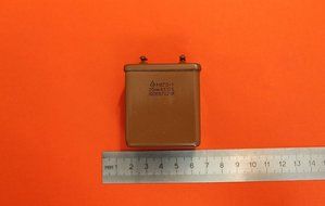 Capacitor PIO MBGO-1 160V 20uF 10% USSR 1 pcs