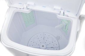 Useful UH-CW204 Automatic Electric Small Mini Portable Compact Washer Washing Machine with Spin Dry 8.5 LB Capacity N3