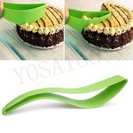 Yosa Practical Perfect Slicer Cake Knife, Eco-friendly Green Magisso Cake Cutter 2pcs N5