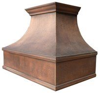 Copper Best H7 362127L Copper Custom Kitchen Hood for Old House Style Kitchen 36 inches N4
