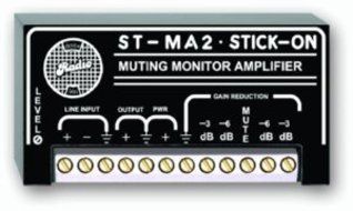 RDL ST-MA2 2W Mono Audio Amplifier with Muting - 8 O