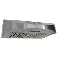 KOBE Range Hoods CHX3830SQBD-3 Contemporary Brillia 30" Under Cabinet Range Hood, 3-Speed, 400 CFM, LED Lights... N3