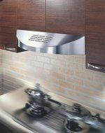 KOBE Range Hoods CHX3830SQBD-3 Contemporary Brillia 30" Under Cabinet Range Hood, 3-Speed, 400 CFM, LED Lights... N4