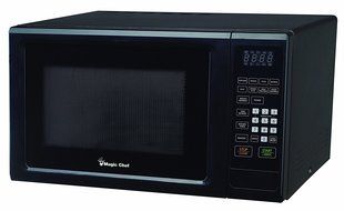 Magic Chef Mcm1110B 1.1 Cubic Feet 1,000-Watt Microwave With Digital Touch, Black