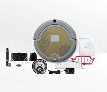 Seebest C571 Auto Recharge Intelligent Cleaning Robot with UV Sterilization, Champagne N2